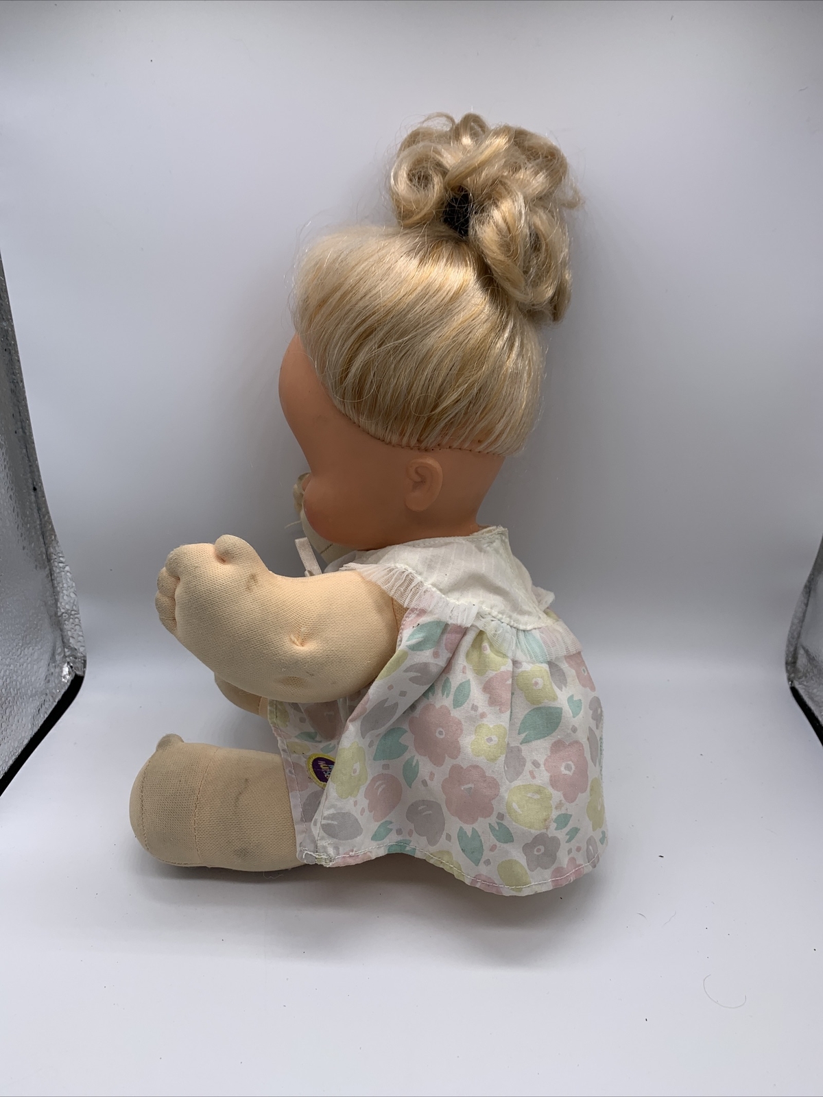 3 VINTAGE MATTEL MAGIC NURSERY Baby Dolls 1989 Original Clothes, Need Cleaning