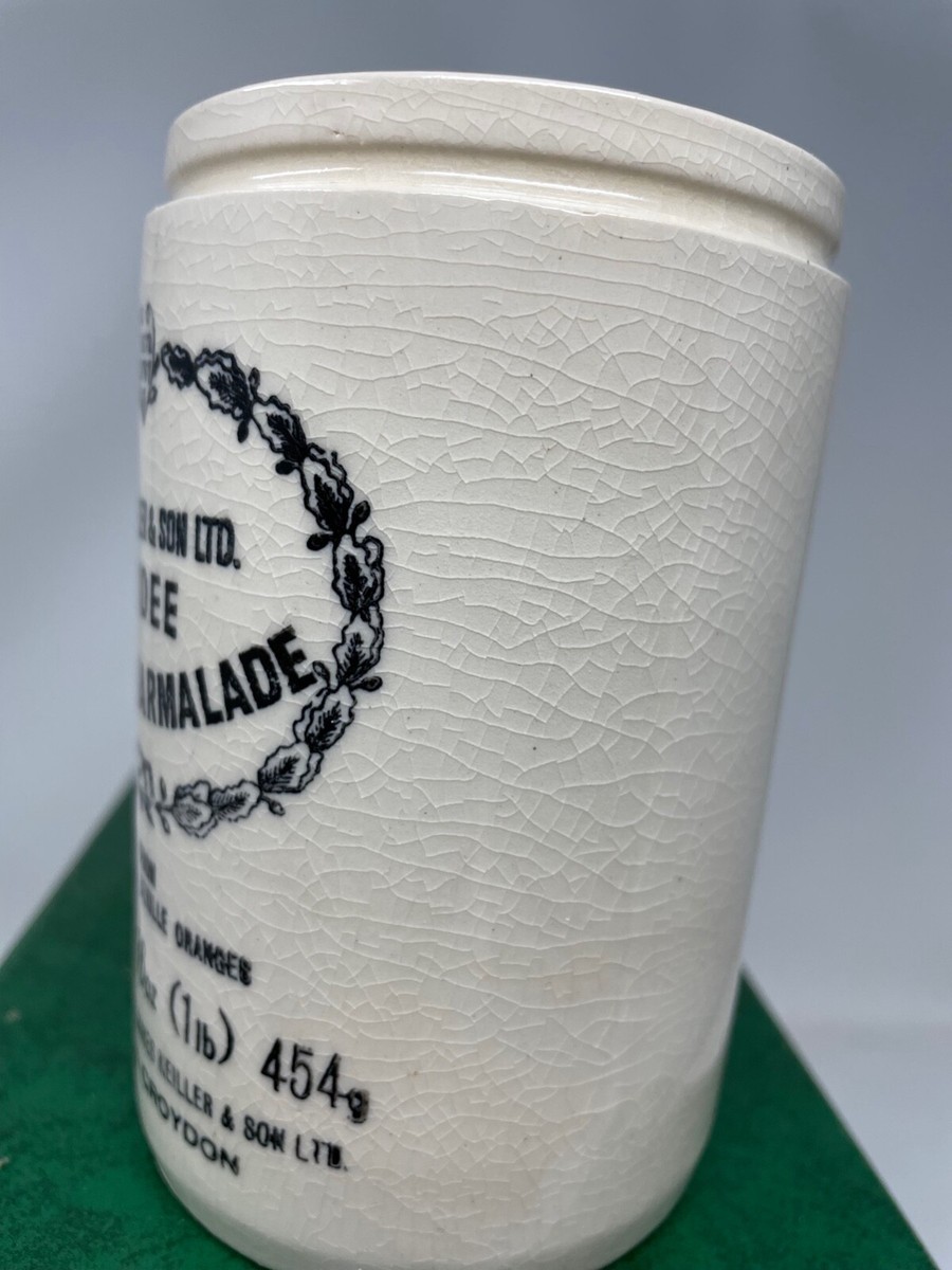 専用　JamesKeiller & Son DundeeMarmaladeJar James Keiller & Son's Dundee Marmalade Stoneware Pot Sugar UK