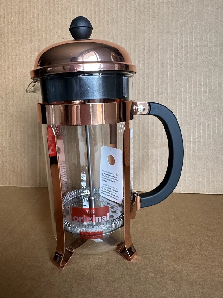 Bodum Caffettiera French Press Coffee Maker, 8-Cup, 34 Oz Golden - Image 4 of 4