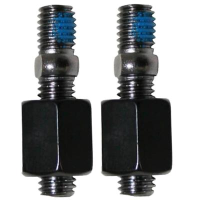 2x Spiegeladapter M8 x 1,25 Rechtsgewinde auf M8 x 1,25 Rechtsgewinde