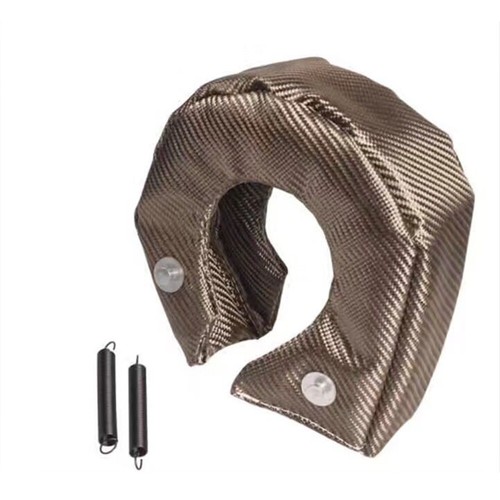 Titanium Turbo Blanket Heat Shield Barrier Cover T3 T28 GT25 30/32/35 XR6 BA BF - Picture 11 of 12