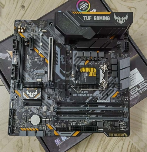 1PCS GAMIMG Motherboard Micro ATX New TUF B365M-PLUS - Picture 2 of 5