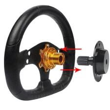 Car Steering Wheel Quick Release Hub Racing Adapter Snap Off Boss Kit