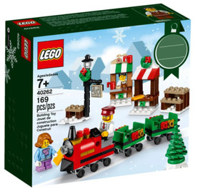 LEGO Seasonal Christmas Train Ride Holiday Park Minifigures 40262 Retired NEW A+