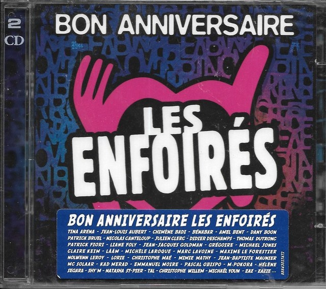 Double Cd Bon Anniversaire Les Enfoires Goldman Obispo Nolwenn Leroy Zazie Neuf Achetez Sur Ebay