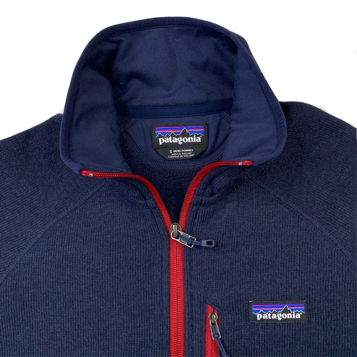 Shop Patagonia Better Sweater 1/4 Jacket (mountain peak new navy