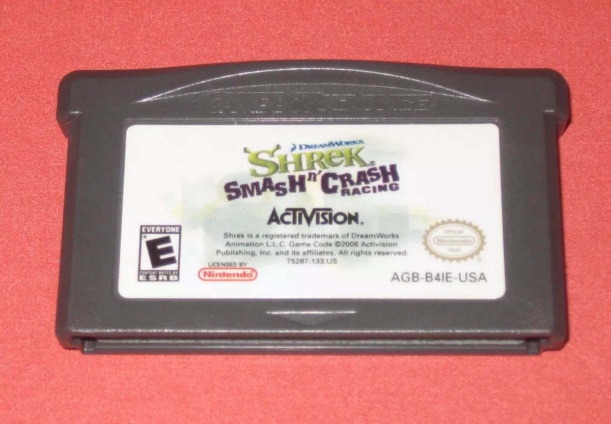 DreamWorks Shrek Smash n' Crash Racing Videos for Game Boy Advance