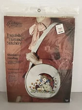 Vintage Paragon Crewel Embroidery HUMMEL Hand Shoulder Bag Kit NO. 0368 SEALED