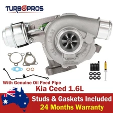 Upgrade Billet Turbo Charger With Genuine Oil Feed Pipe For Kia Ceed 1.6L