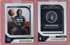 Rob Dillingham 2024-25 Panini Instant NBA RPS First Look Timberwolves PR 374