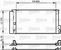 MotorküHler WasserküHler Valeo 735250 FüR Corolla Toyota Auris Verso Aluminium