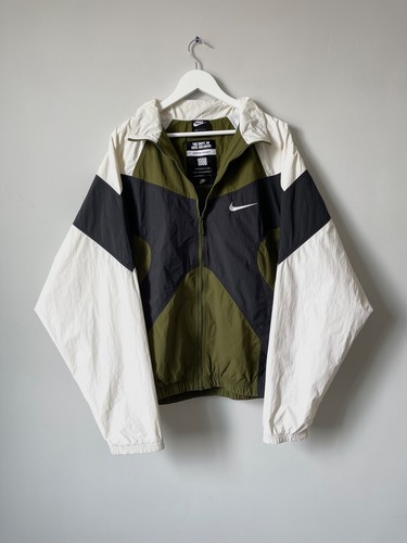 Nike 1996 Reissue Woven Baggy/Loose Fit Men's Track Jacket Big Swoosh Size L