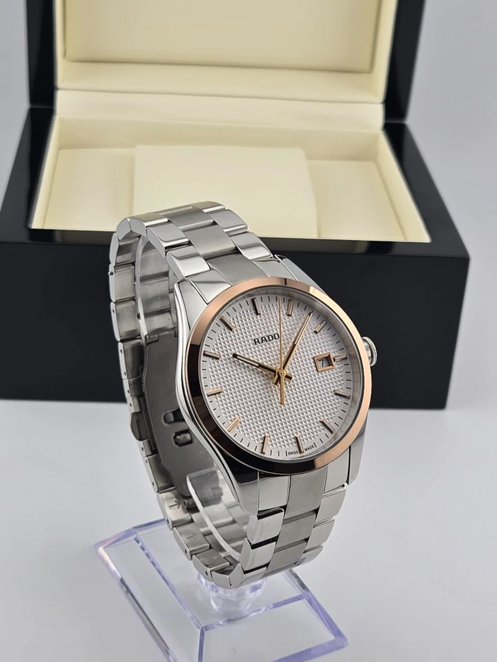 Rado男士Hyperchrome银色表盘瑞士制造手表-R32184123(1550美元MSRP) — 第 4/4 张图片