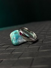 Classic Handmade Size 6 Solid 925 Silver Ruby Ring 4mm Band