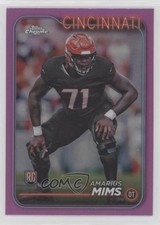 2024 Topps Chrome Rookies Pink Refractor Amarius Mims #271 2qw