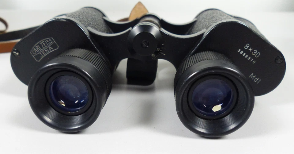 Fernglas Carl Zeiss Jena 8 x 30 MdI mit Strichplatte und original Köcher - Bild 2 von 4