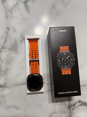 Samsung Galaxy Watch Ultra SM-L705U 47mm LTE Gray Titanium Smartwatch Orange 