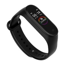 Waterproof Smart Fitness Tracker Bracelet with Heart Rate Monitor