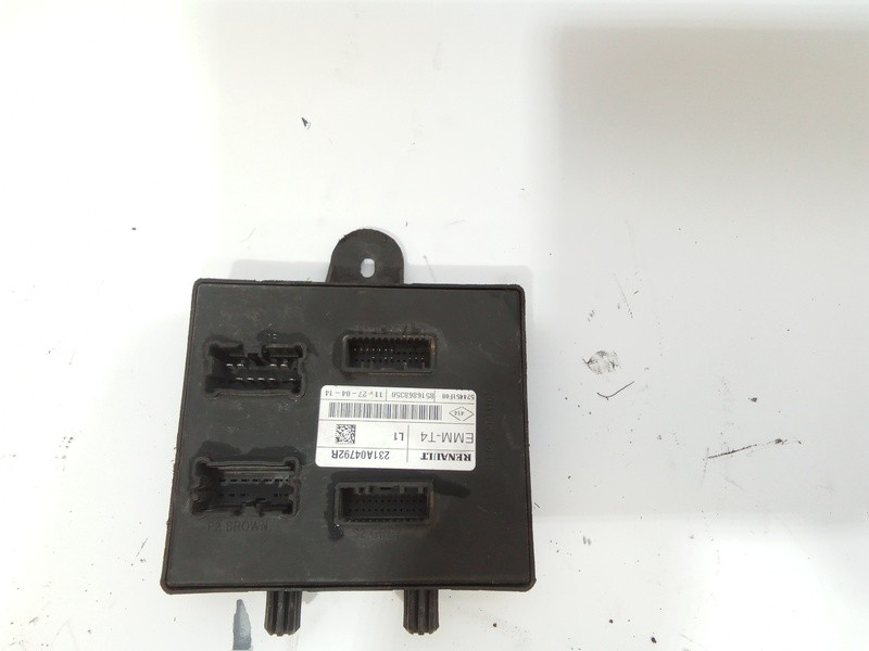 231A04792R electronic module Renault Clio IV Grand Tour 1.5 DCI 2013 1356360