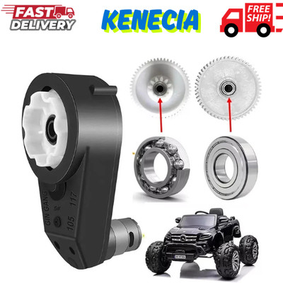 12V 550 40000RPM High Speed Steel Gears Motor Gearbox for Power Wheels Motor