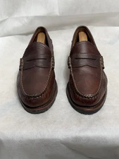 Allen Edmonds Flagstaff Brown penny Loafers Men’s Size 10D Vibram Sole