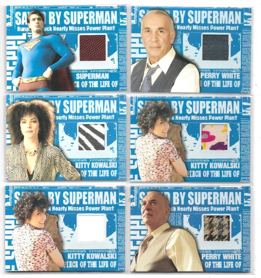 Superman Returns Autograph & Costume Relic Card Selection NM Topps 2006 DC - Image 3 of 3