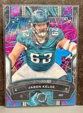 2024 Topps Resurgence - Jason Kelce #82 Pink Laser Refractor Philadephia Eagles