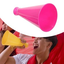 Jubeln Horn Party Horn Spielzeug tragbarer Noisemaker für Cheerleader Pink