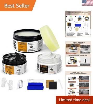 Professional Grade Leather Repair Kit - Restore Scratches & Cracks Effortlessly