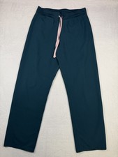 FIGS Men's Livingston Scrub Pants Size Large Teal Drawstring Medical Nurse