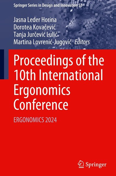 Proceedings Of The 10Th International Ergonomics Conference Jasna Leder Horina-image