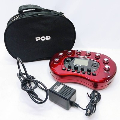 LINE 6 POD X3 Multi-Effects Guitar Pedal Tested w/ Power Cable&Soft Case BC2011