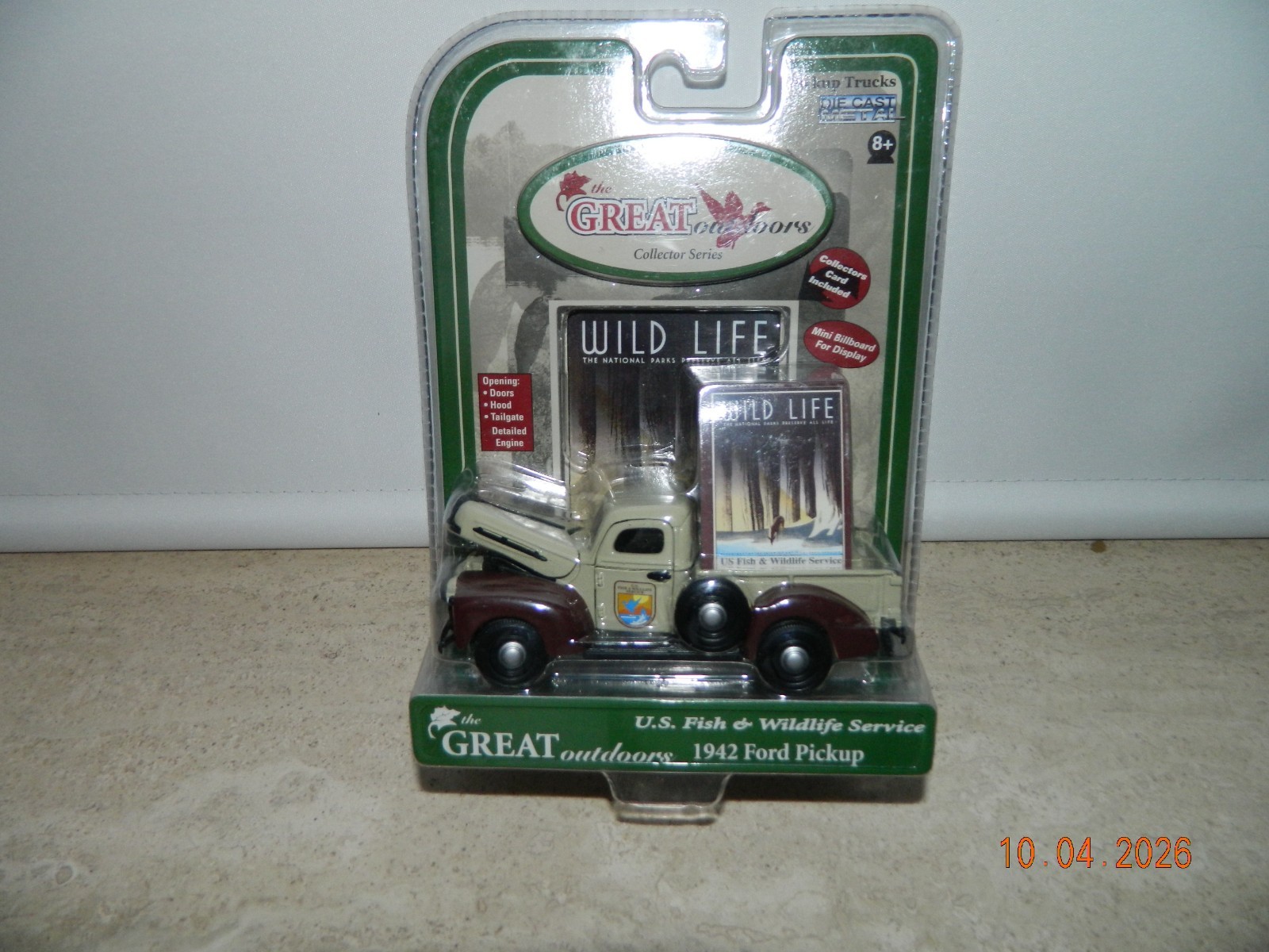 Ford Pickup 1942 miniature de collection Gearbox 1/43 finition premium Zamak