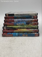 Sony PlayStation 2 Karaoke Revolution Party And More Video Games Lot Of 7