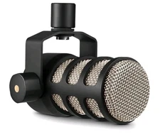 Rode PodMic Cardioid Dynamic  Broadcast Microphone - Open Box Brand New***