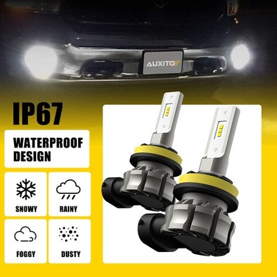 2X CANBUS Fog LED Light Bulb H8 H11 H9 Fog Light Xenon White Super Bright B3F