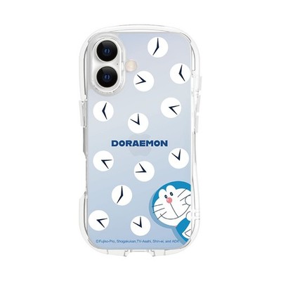 Doraemon iPhone 17 Crystal Clear Case Time Cloth Smartphone cases