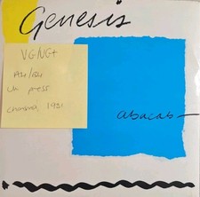 Genesis Abacab / Another Record Vinyl Record 7" VG/VG+ CB 388 1981