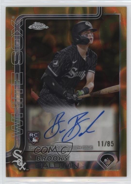 2025 Topps Chrome Update Rookie /85 Brooks Baldwin #RA-BB Auto RC 4k5