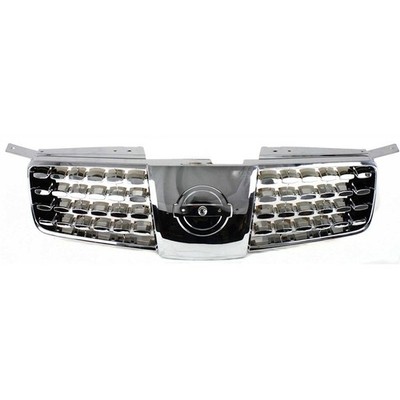 Grille Assembly For 2004 2005 2006 Nissan Maxima Chrome Shell and Insert