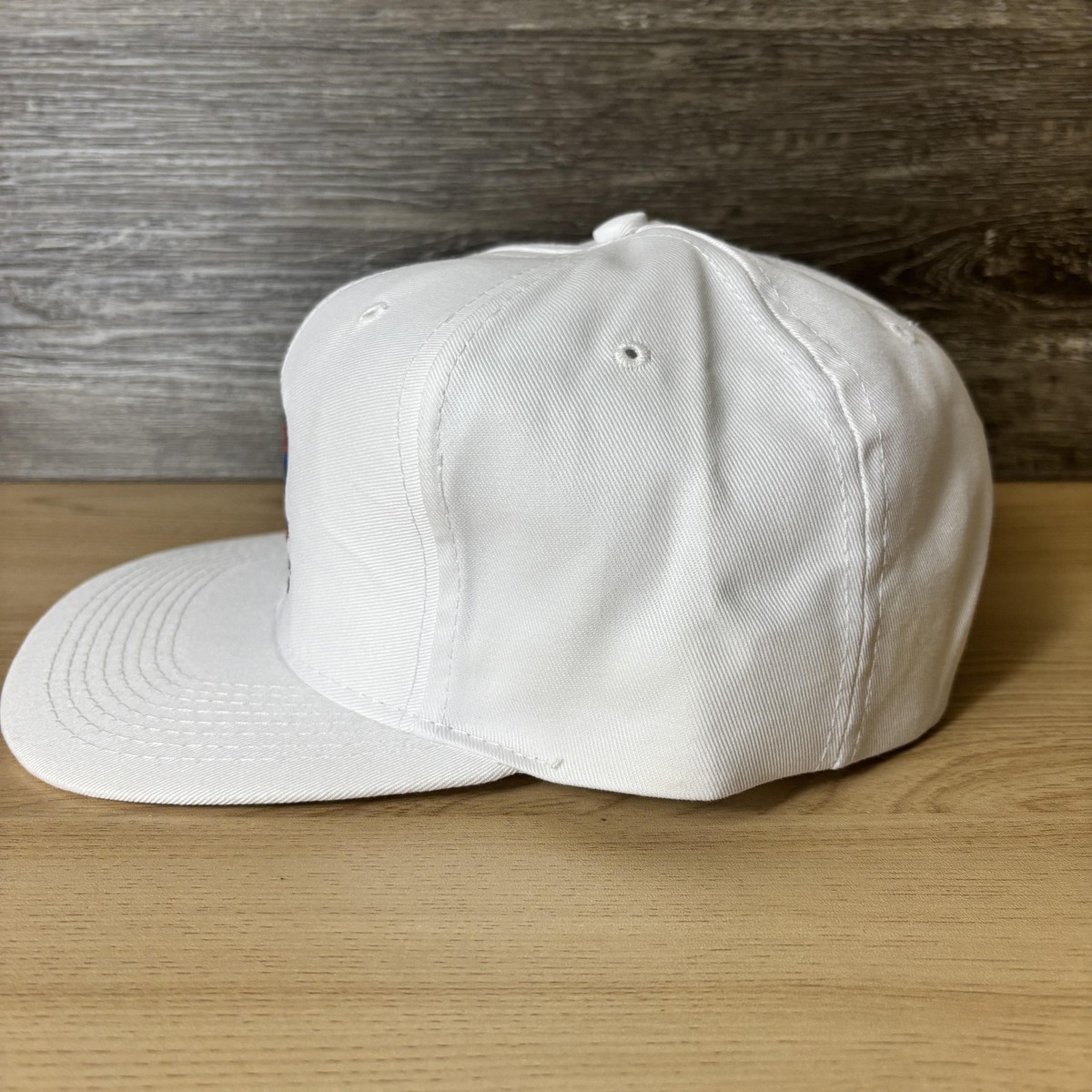 Vintage Monessen Centennial Hat Cap Snap Back White Embroidered Mens 1990s View 4