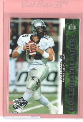 COLT BRENNAN  2008 Press Pass #58