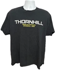 Thornhill Made In Australia 2022 Band Shirt Men XL Black Short Sleeve Gildan Tag