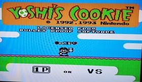 Yoshi's Cookie - Nintendo NES w/ Sleeve - Retro Gaming - Great Condition