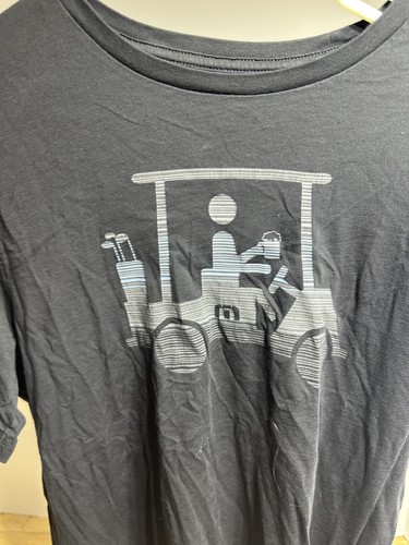 Travis Mathew Men's L Golf Cart Beer T-Shirt (B)
