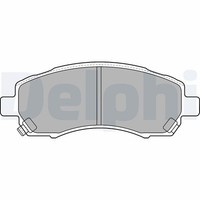 Delphi Bremsbelagsatz, Scheibenbremse Vorderachse U.A. FüR Subaru, Subaru