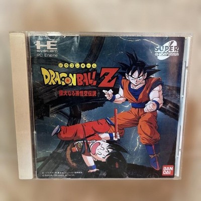 Dragon Ball Z PC Engine CD-ROM, with Obi Tested Works SCD Bandai /Very Good 35