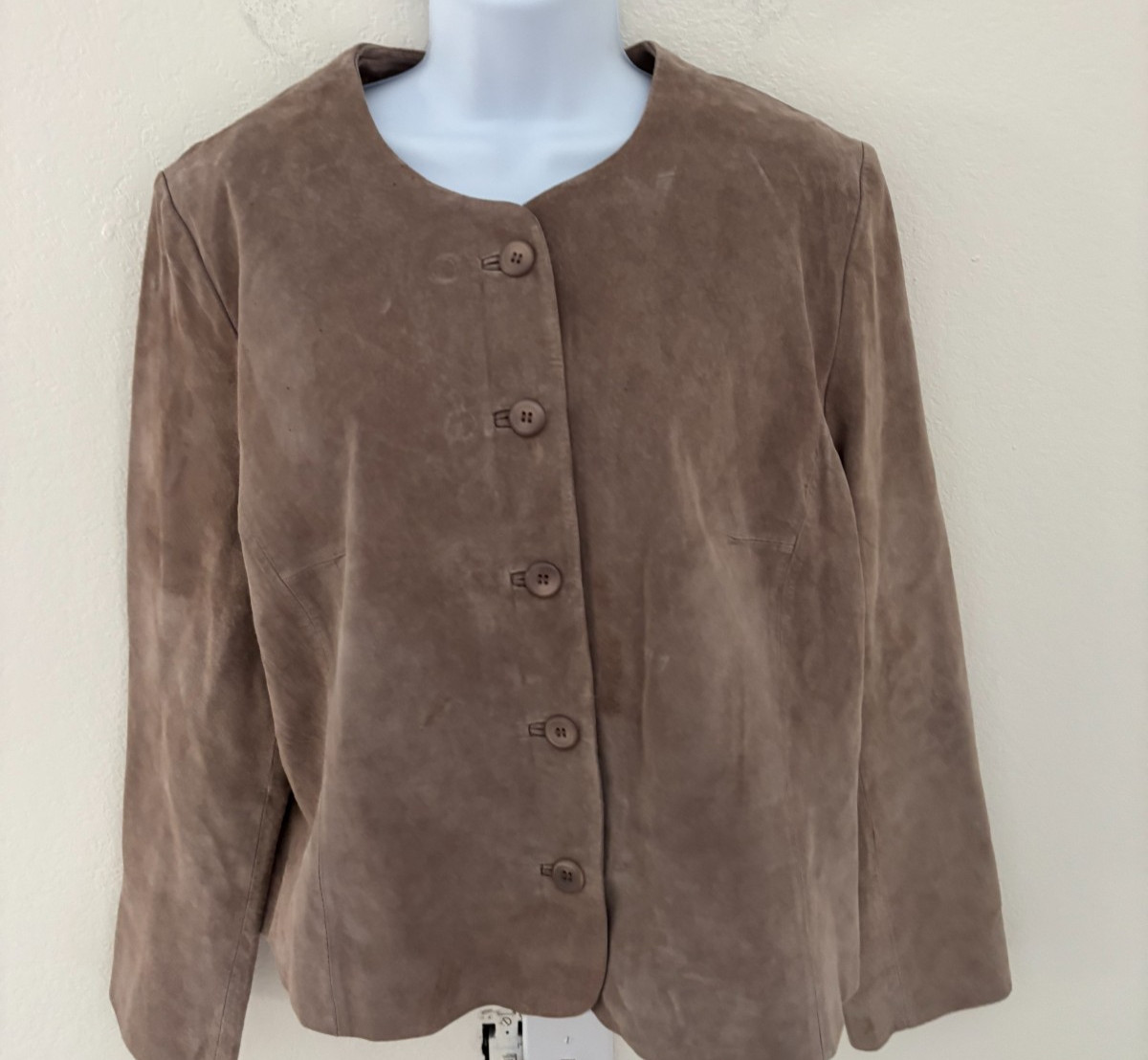 Pendleton Suede Leather Jacket Large Bell Style L… - image 4