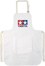 Tamiya Japan 66009 Official Original Logo Apron White Cotton Craft Paint Wear