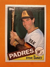 1985 Topps #450 Steve Garvey. Set break Mint-Gem